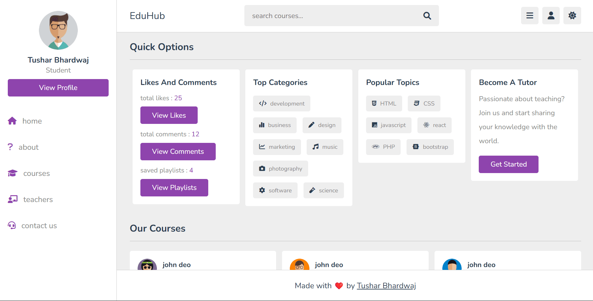 Learning Management System